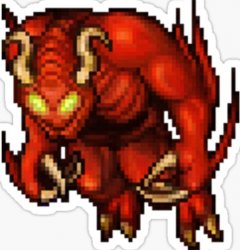 demon tibia Meme Template