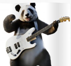 Prog Rock Panda Meme Template