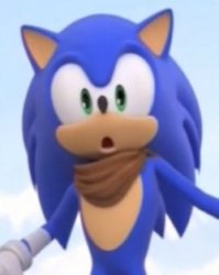 sonic gasp Meme Template