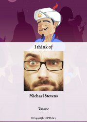 VSauce Akinator Meme Template