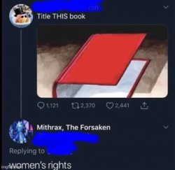 Women's rights Meme Template