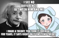 Einstein Meme Template