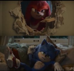 wake up sonic Meme Template