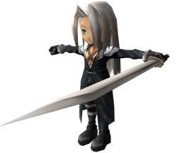 sephiroth super mario bros Meme Template