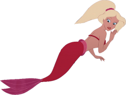 arista the little mermaid Meme Template