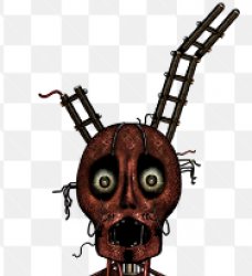 Springtrap Corpse head Meme Template