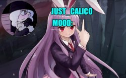 Just_Calico's anouncment template Meme Template