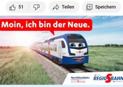 German Train with face textbox Meme Template