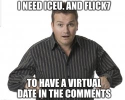 Iceu and Flick7 date Meme Template