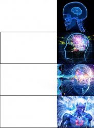 Brain Power Meme Template