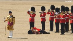 British soldier fainting Meme Template