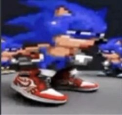 drip sonic Meme Template