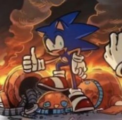 sonic thumbs up Meme Template