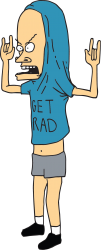 Cornholio Transparent BG Meme Template