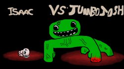 Isaac vs Jumbo Josh Meme Template