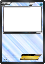 Blank ICE Pokémon card Meme Template