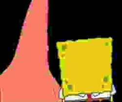 Faceless SpongeBob and Patrick Meme Template