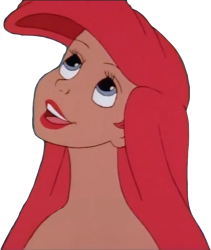 ariel singing in harmony Meme Template