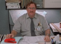stapler guy from office space Meme Template