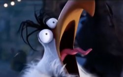 Mighty Eagle scream Meme Template