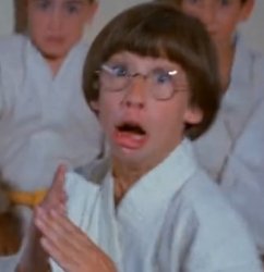 Seinfeld Karate kid Meme Template