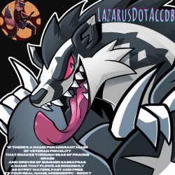 Galarian Obstagoon temp Meme Template