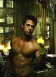 Brad Pitt abs Meme Template