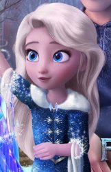 Daughter of Queen Elsa Meme Template