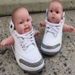 shoe baby Meme Template