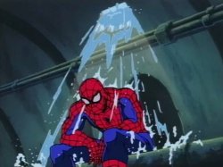 spider-man 60s bath Meme Template