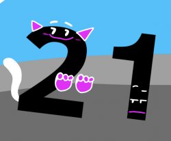 2 cat Meme Template