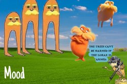 Lorax template Meme Template