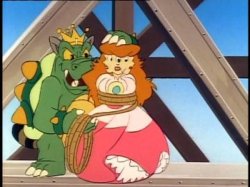 bowser kidnapping peach Meme Template