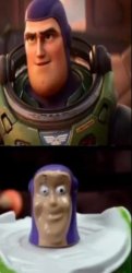 Deformed Buzz Lightyear Meme Template