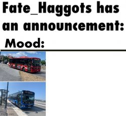 Fate_Haggots announcement template 3 Meme Template
