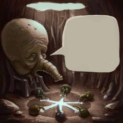 Trebhum Elder says something Meme Template