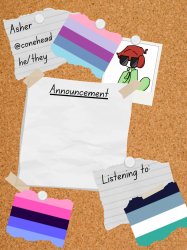 conehead's announcement template 6.0 Meme Template