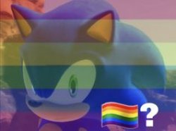 sonic gay Meme Template