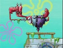 mr krabs searching for his millionth dollor Meme Template
