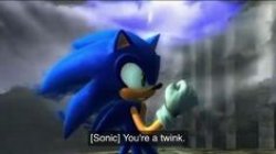 sonic youre a twink Meme Template