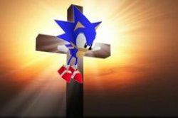 sonic cross Meme Template