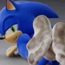 sonic feet Meme Template