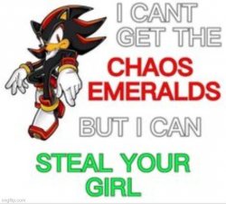 shadow steal your girl Meme Template