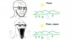 Place Place, Japan Meme Template