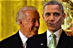 biden and obama share secrets Meme Template