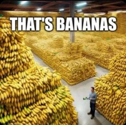 That’s bananas Meme Template