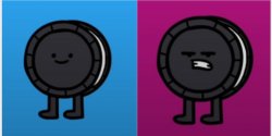 Happy and Angry Oreos Meme Template