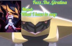 Fuzz_The_Giratina's Announcement Template Meme Template