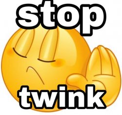stop twink Meme Template