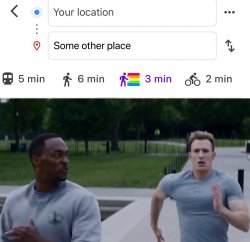 Gay Running Speed Meme Template